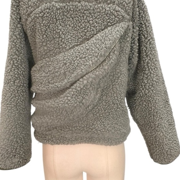 Sandy Liang Cashi Sherpa Fleece Jacket Size XS - Picture 8 of 11